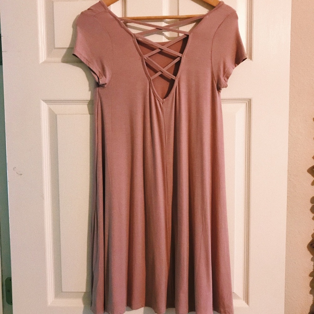 CROSS BACK DRESS